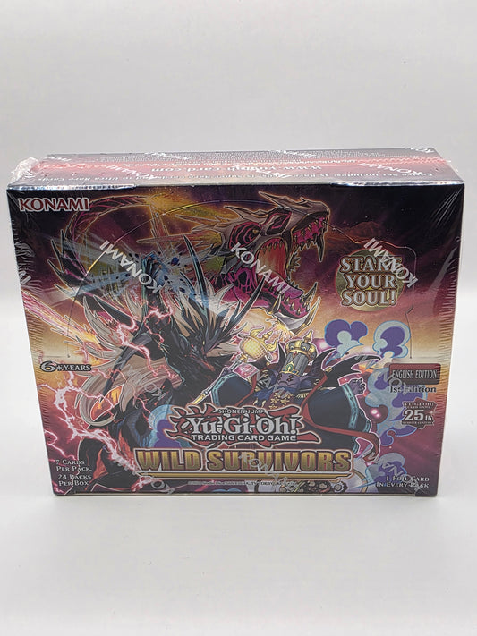 Wild Survivors Booster Display - Englisch - 1st Edition YuGiOh