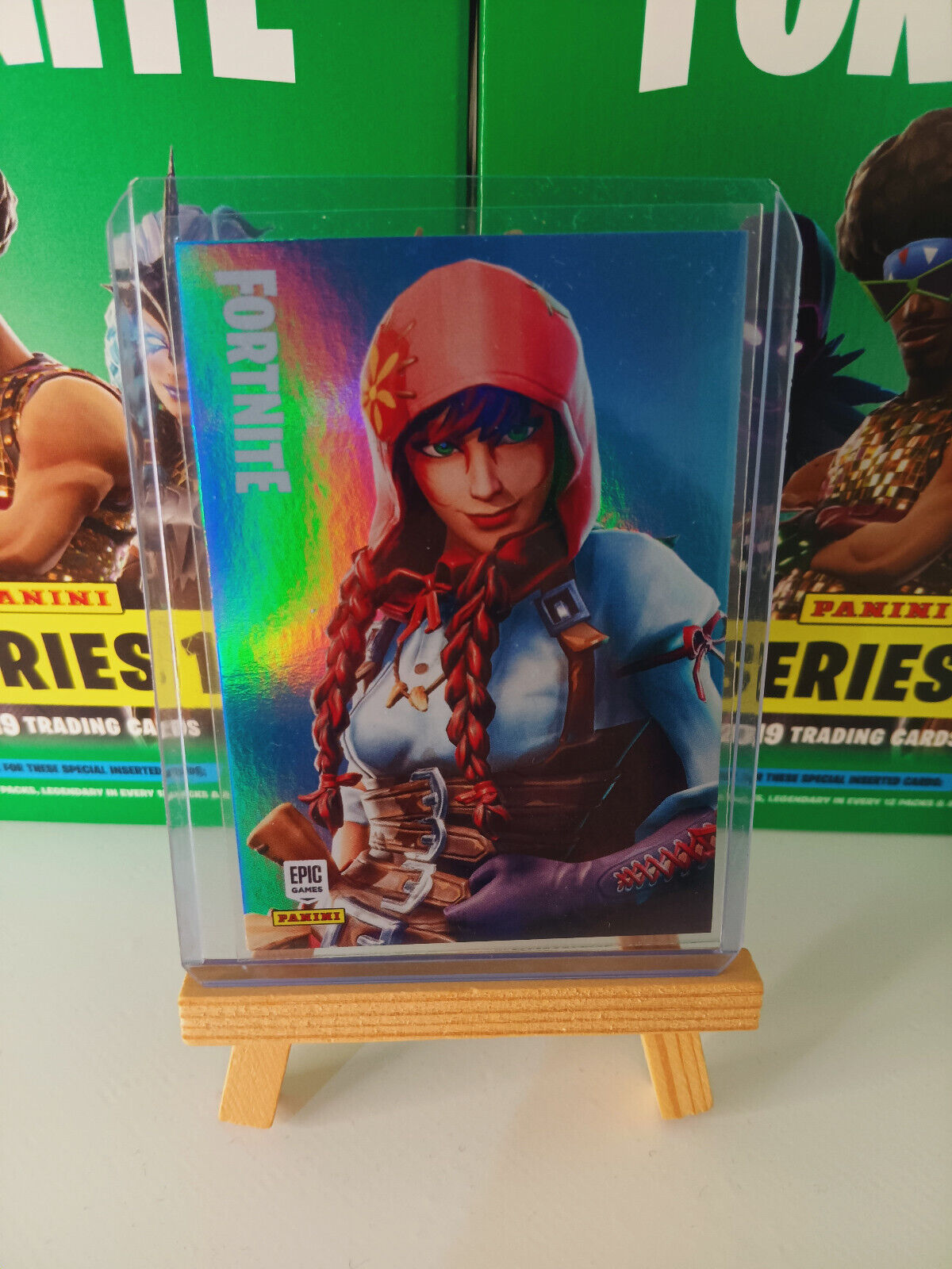 Fortnite Series 1 Nummer 210 Fable (Holo) Sammelkarte