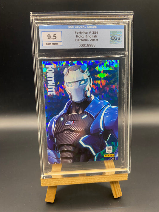 Fortnite Series 1 Nummer 254 Carbide EGS 9,5 (Crystal Shard) Sammelkarte
