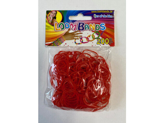 Loom Bands Rot 200Stk.