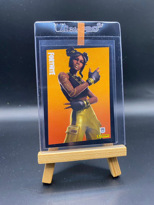 Fortnite Series 2 Reloaded Nummer #097 Luxe (Gold) Sammelkarte
