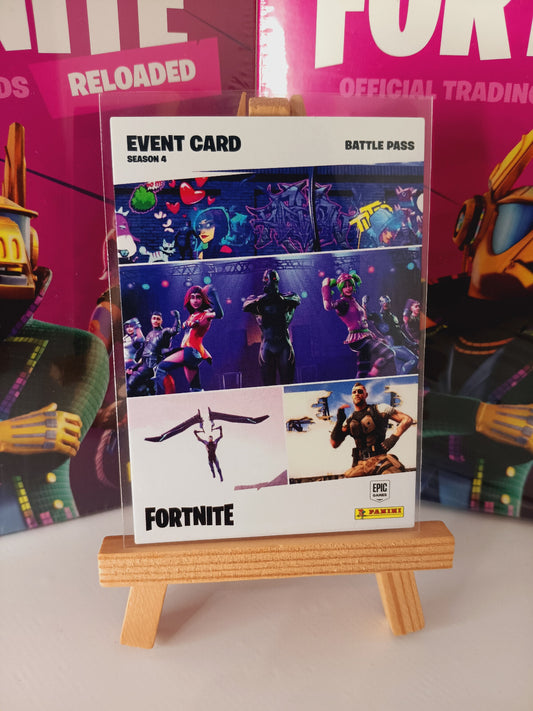 Fortnite Series 2 Reloaded Nummer 195 Season 4 Sammelkarte
