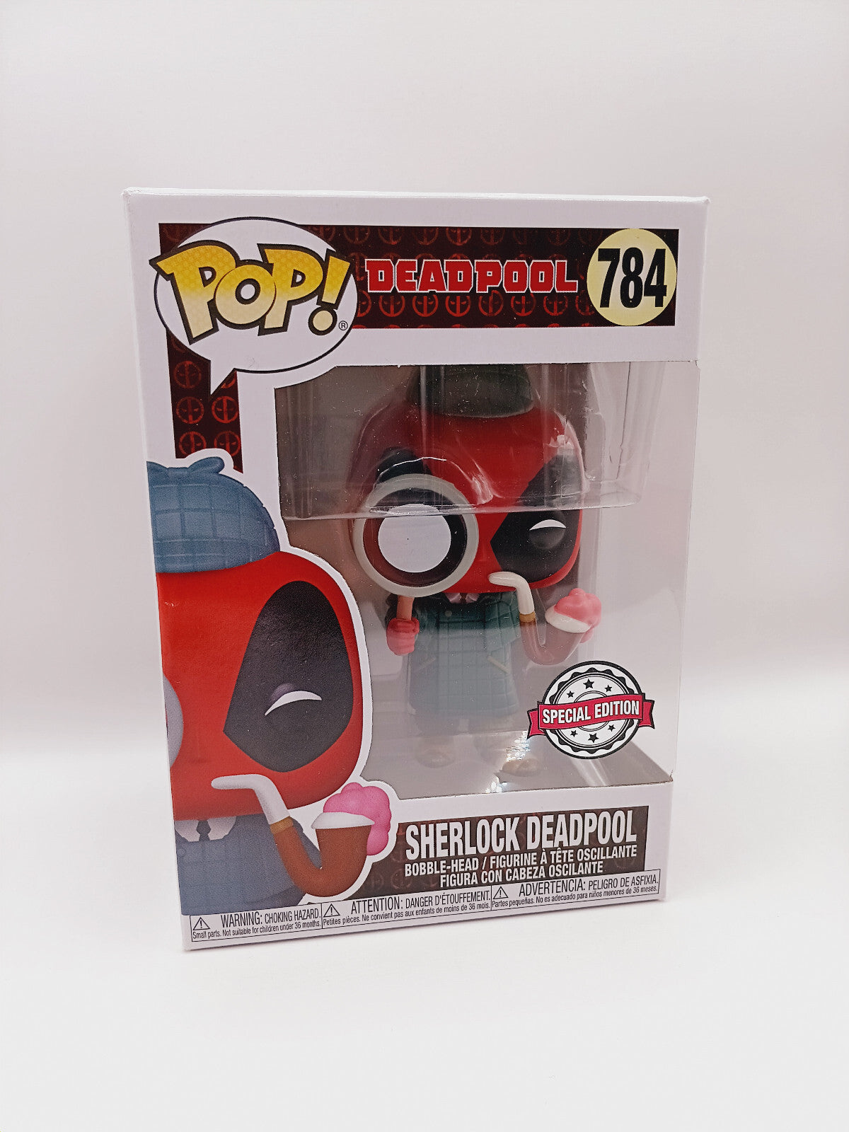 Sherlock Deadpool 784 Funko Pop Figur