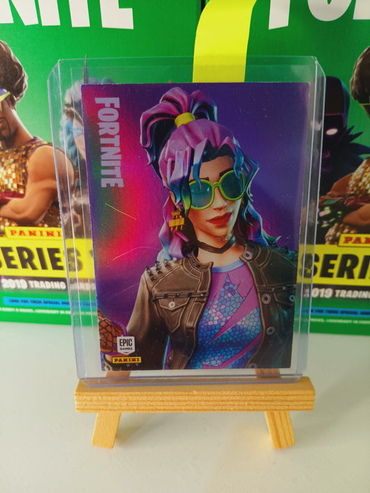 Fortnite Series 1 Nummer 243 Synth Star (Holo) Sammelkarte