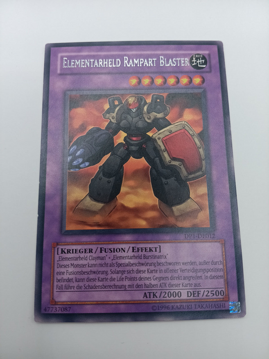 Elementarheld Rampart Blaster DP1-DE012 Rare