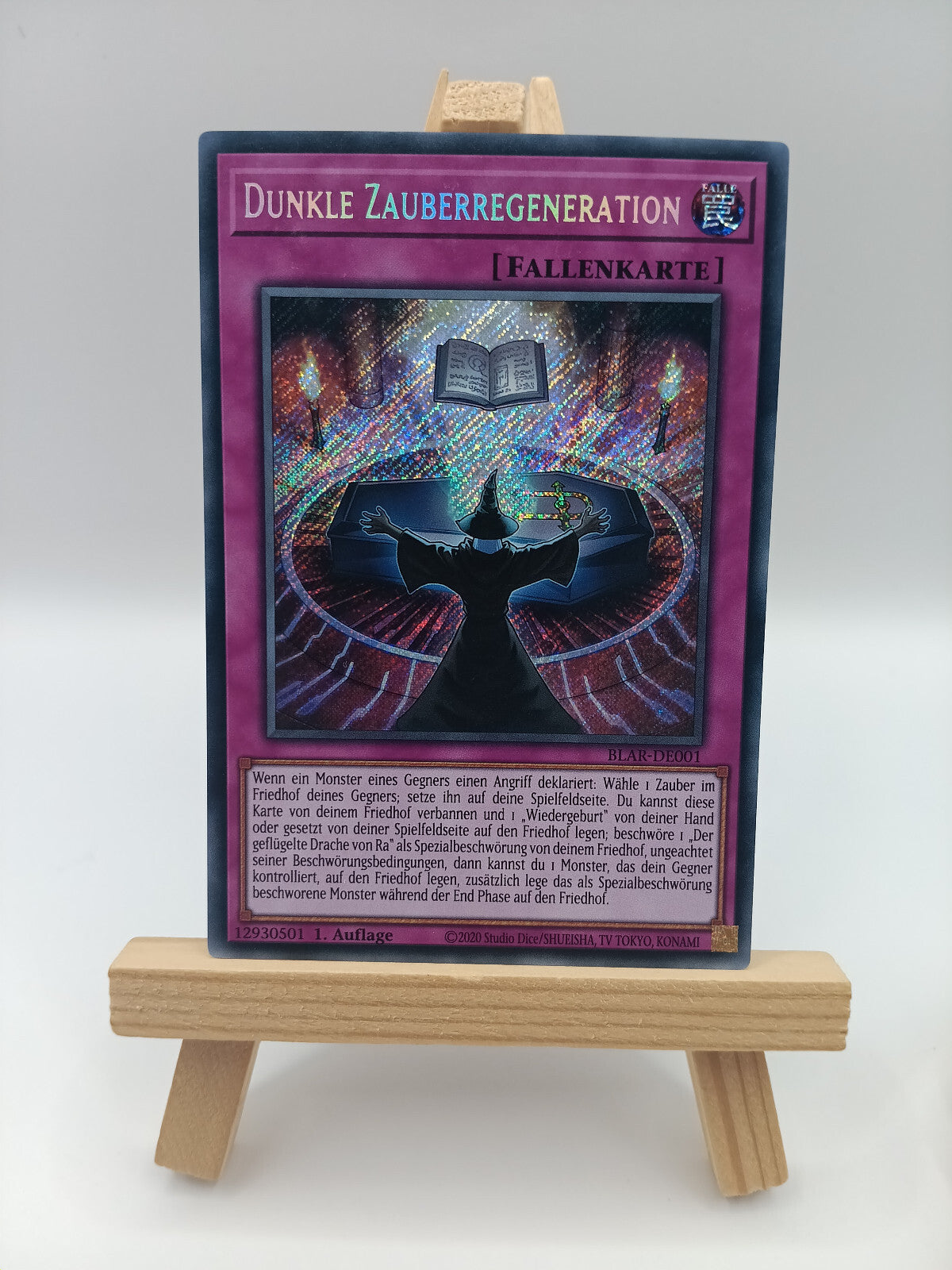 Dunkle Zauberregeneration BLAR-DE001 Secret Rare 1.Auflage