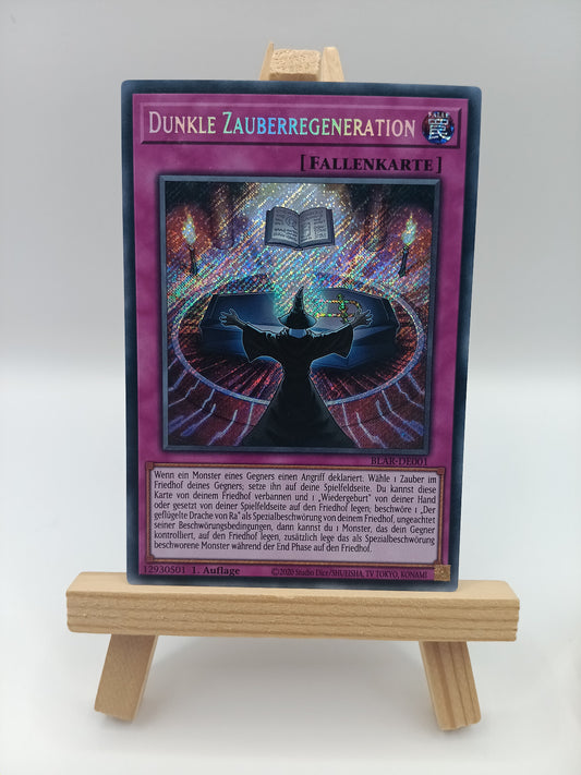 Dunkle Zauberregeneration BLAR-DE001 Secret Rare 1.Auflage