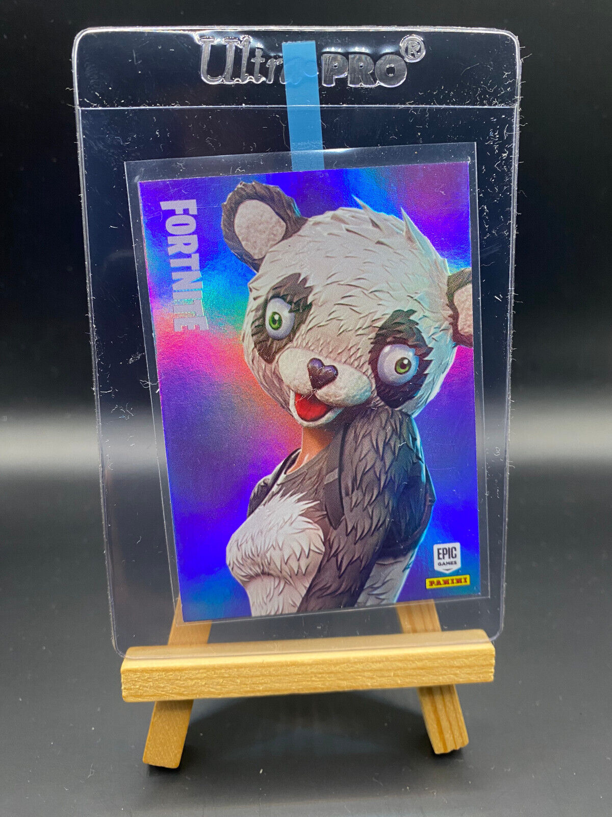 Fortnite Series 1 Nummer 279 P.A.N.D.A. Team Leader (Holo) Sammelkarte