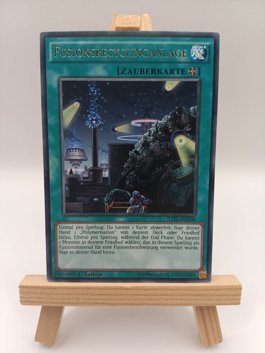 Fusionsrecyclingsanlage RATE-DE000 Rare 1.Auflage