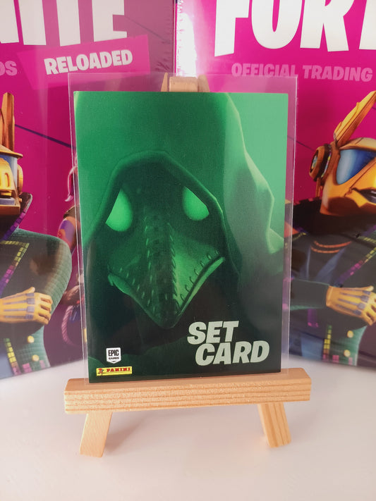Fortnite Series 2 Reloaded Nummer 222 Grim Medicine Set Sammelkarte