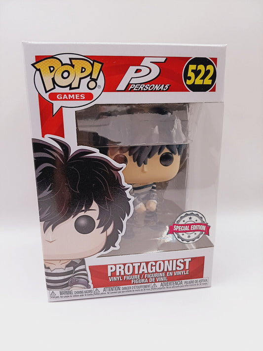Protagonist 522 Persona 5 Funko Pop Figur