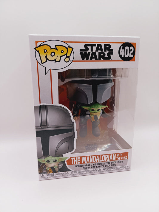 The Mandalorian with the Child 402 Star Wars Funko Pop Figur