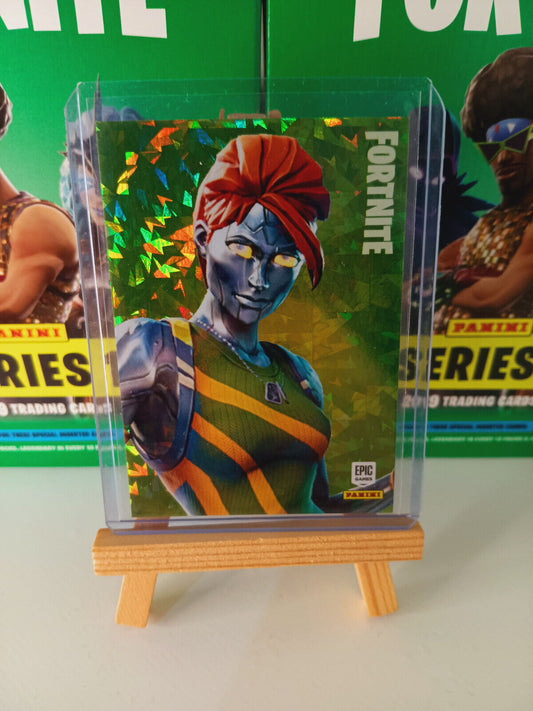 Fortnite Series 1 Nummer 162 Chromium (Crystal Shard) Sammelkarte