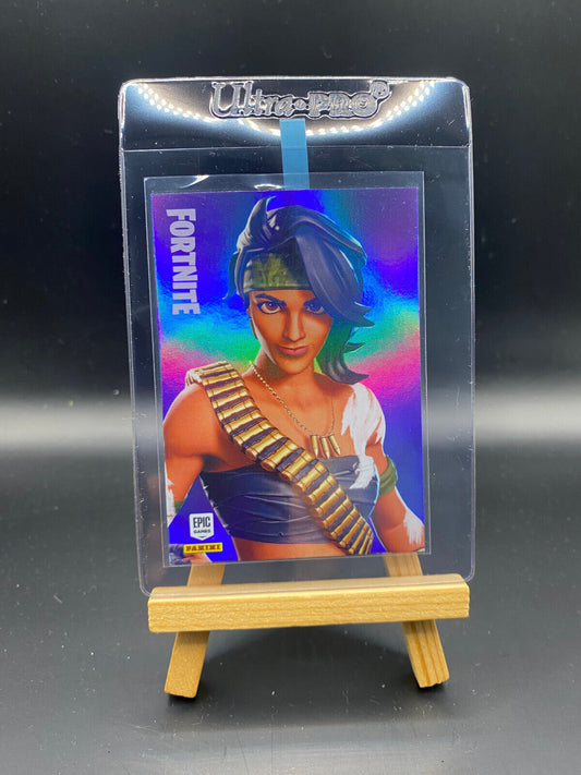 Fortnite Series 1 Nummer 152 Bandolette (Holo) Sammelkarte