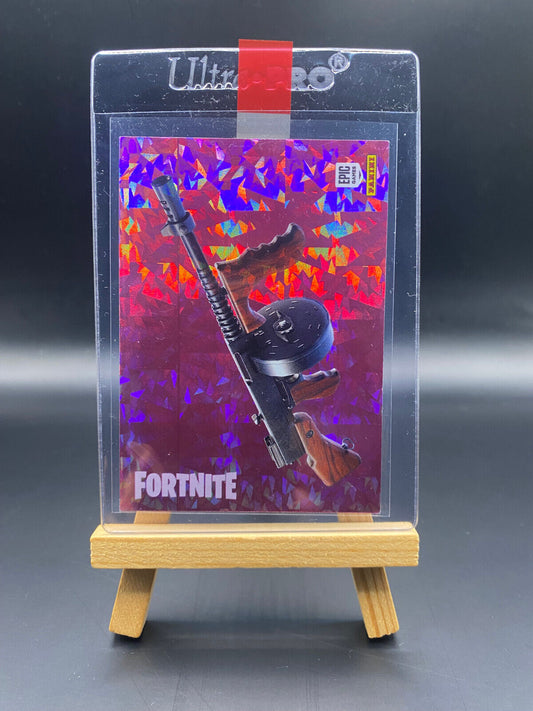 Fortnite Series 1 Nummer 139 Drum Gun (Crystal Shard) Sammelkarte