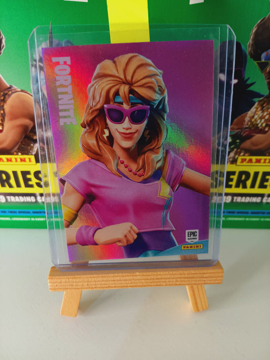 Fortnite Series 1 Nummer 250 Aerobic Assassin (Holo) Sammelkarte