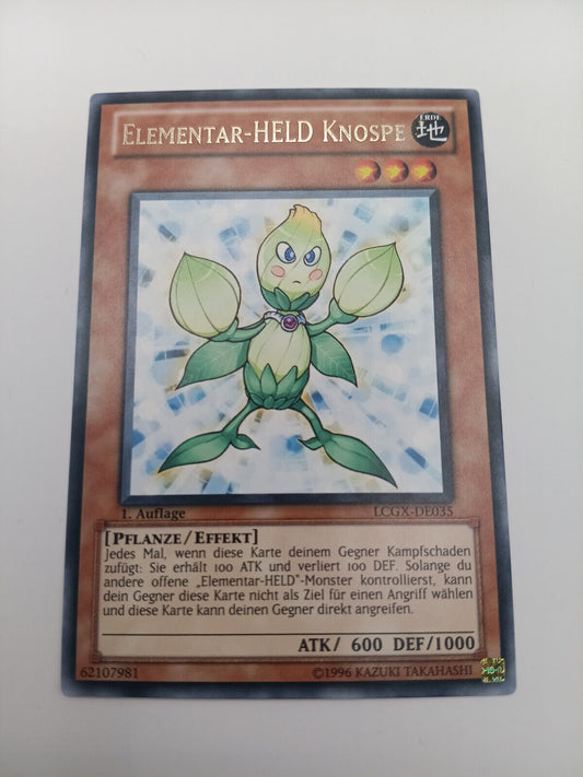 Elementar - Held Knospe LCGX-DE035 1.Auflage Rare