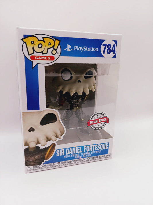 Sir Daniel Fortesque 784 Playstation Funko Pop Figur