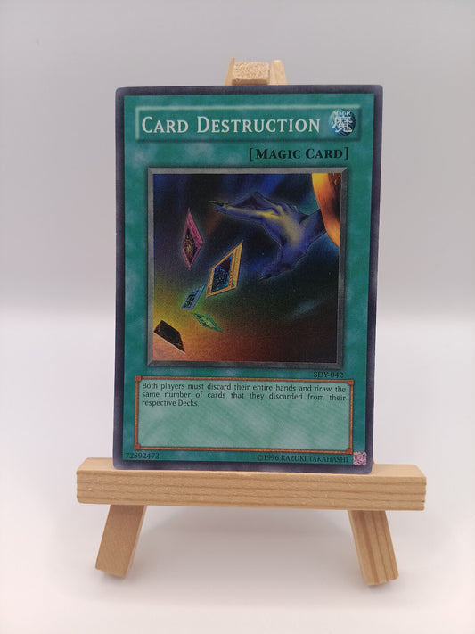 Card Destruction SDY-E038 (ENG) Super Rare