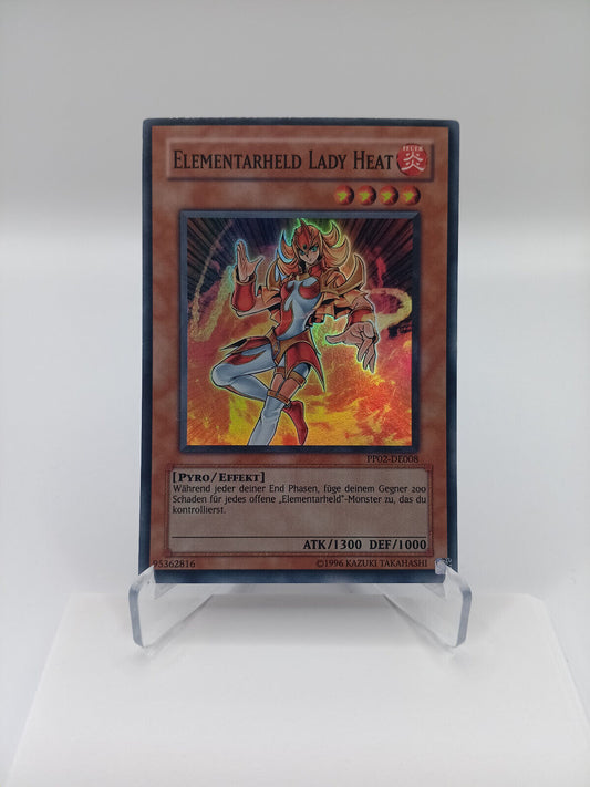 Elementarheld Lady Heat PP02-DE008 Super Rare