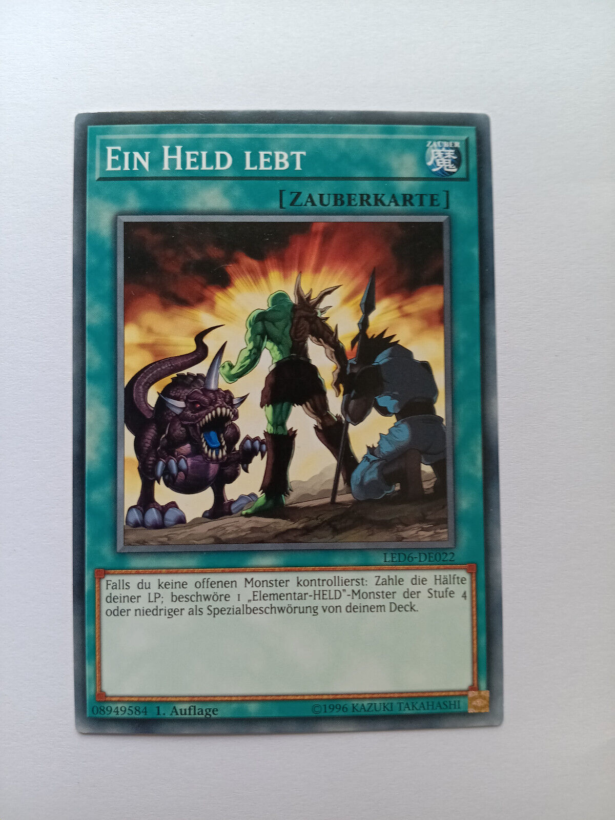 Ein Held lebt LED6-DE022 1.Auflage