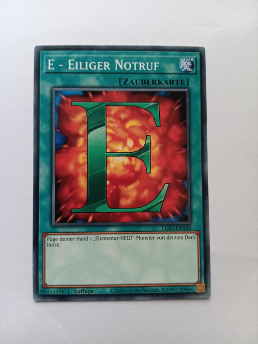 E - eiliger Notruf 1.Auflage