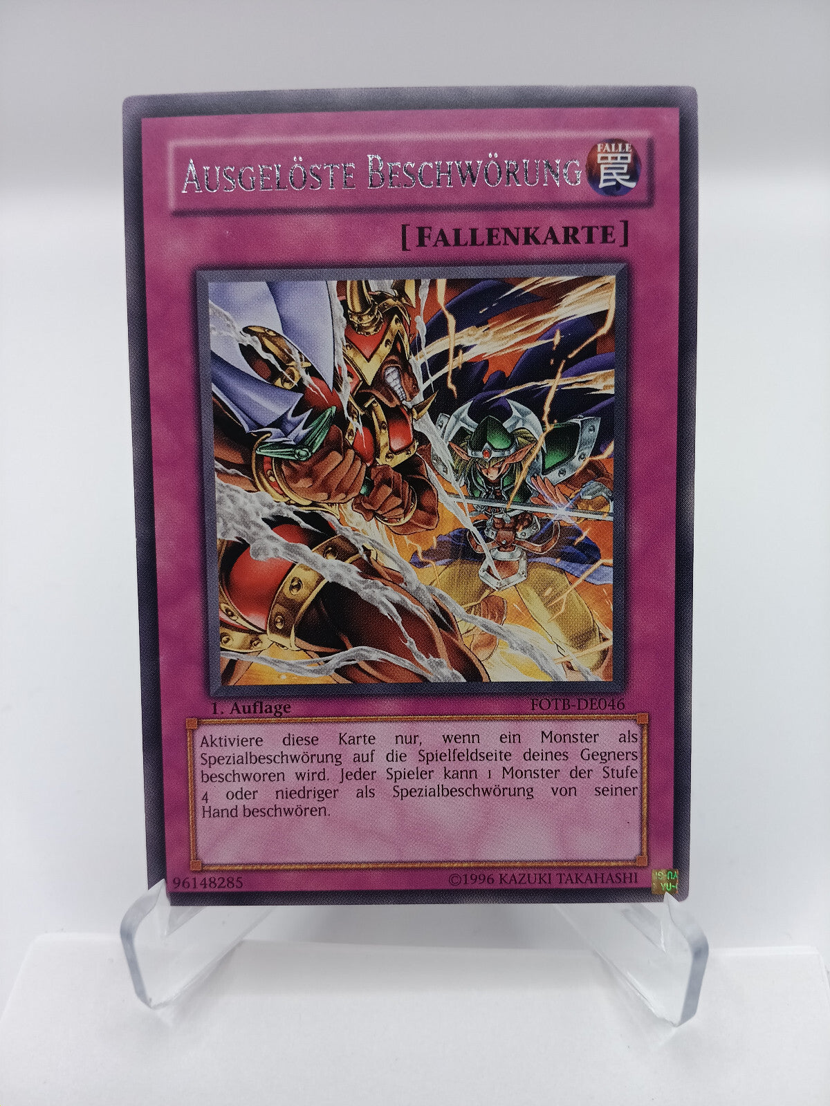 Ausgelöste Beschwörung FOTB-DE046 Rare 1.Auflage