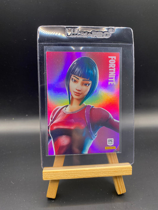 Fortnite Series 1 Nummer 159 Brilliant Striker (Holo) Sammelkarte