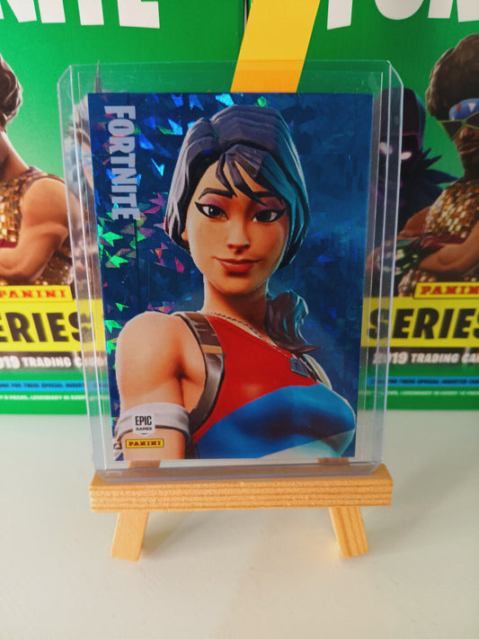 Fortnite Series 1 Nummer 141 Star - Spangled Ranger (Crystal Shard) Sammelkarte