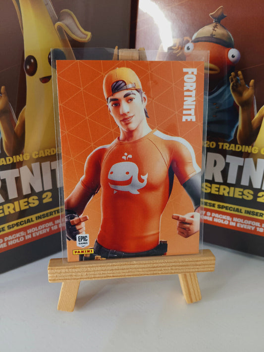 Fortnite Series 2 Nummer #35 Symbol Stalwart Sammelkarte