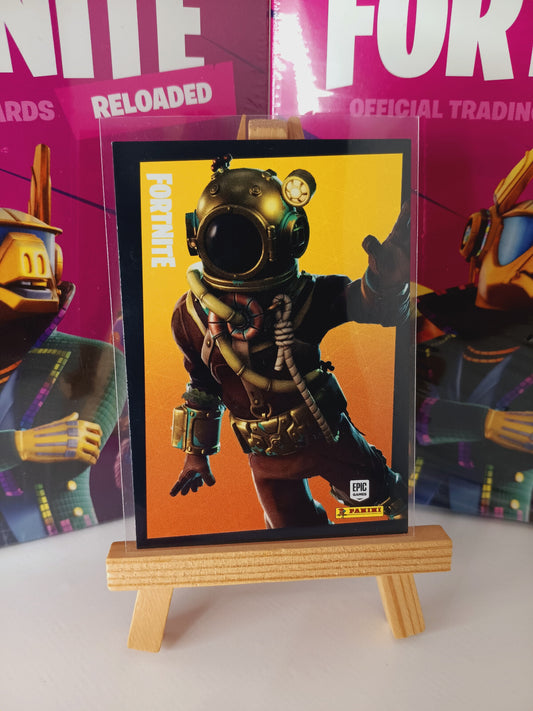 Fortnite Series 2 Reloaded Nummer #046 Deep Sea Destroyer Sammelkarte