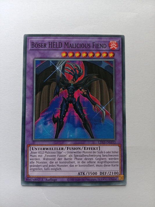 Böser Held Malicious Fiend LDS3-DE032 1.Auflage