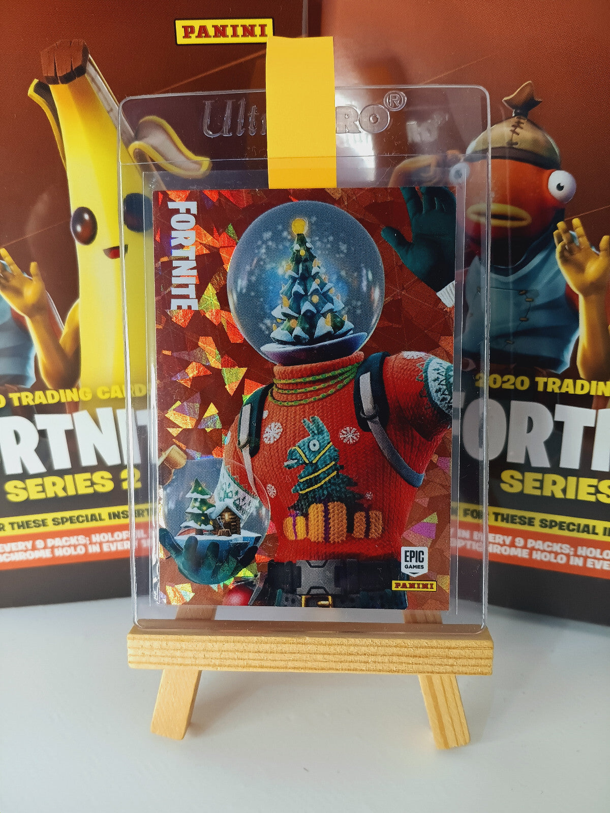 Fortnite Series 2 Nummer 158 Globe Shaker (Crystal Shard) Sammelkarte