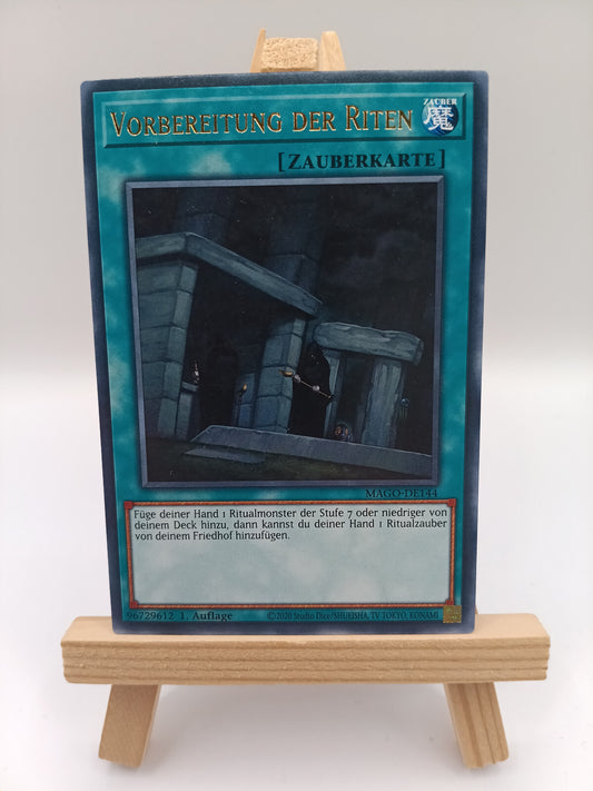 Vorbereitung der Riten Ultra Rare 1.Auflage