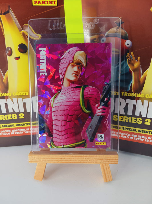 Fortnite Series 2 Nummer #21 King Flamingo (Crystal Shard) Sammelkarte