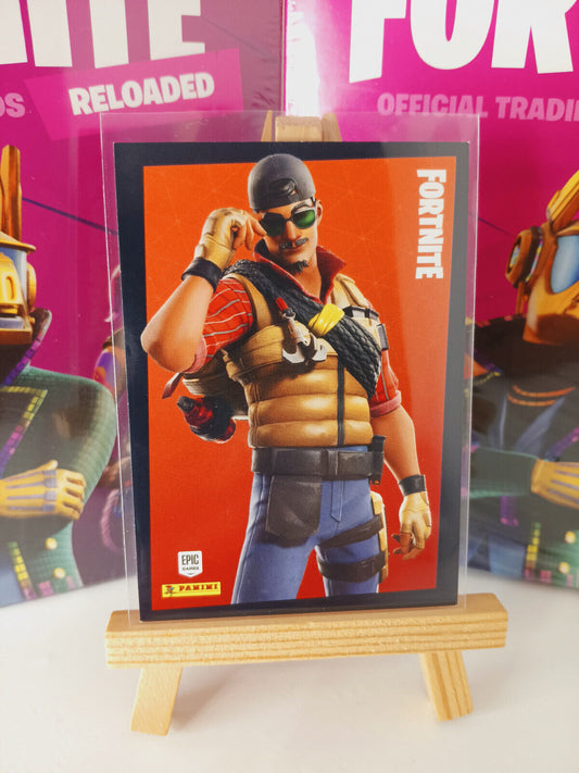 Fortnite Series 2 Reloaded Nummer 185 Wrangler Sammelkarte