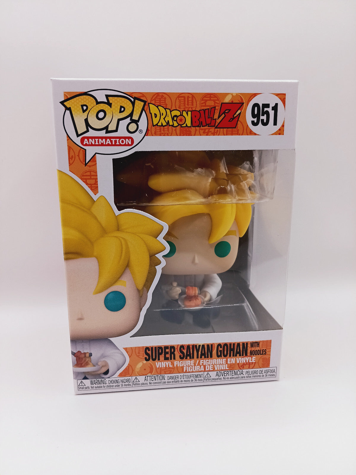 Super Saiyan Gohan with Noodles 951 Funko Pop Figur