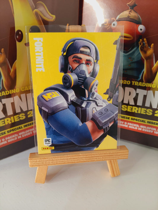 Fortnite Series 2 Nummer #52 Bravo Leader Sammelkarte