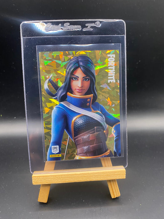 Fortnite Series 2 Nummer P02 Daring Duelist Promo Karte (Crystal) Sammelkarte