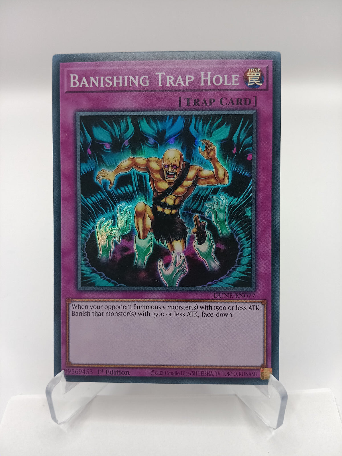 Banishing Trap Hole DUNE-EN077 (ENG) Super Rare 1.Edition