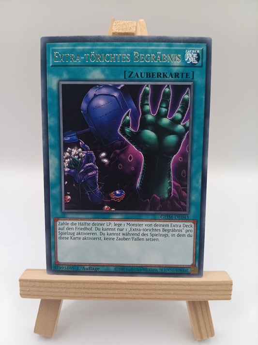 Extra - Törichtes Begräbnis GEIM-DE043 Rare 1.Auflage