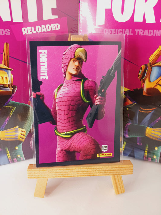 Fortnite Series 2 Reloaded Nummer #091 King Flamingo Sammelkarte