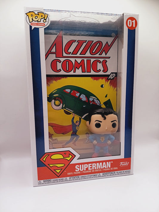 Superman 01 Action Comics Funko Pop Figur
