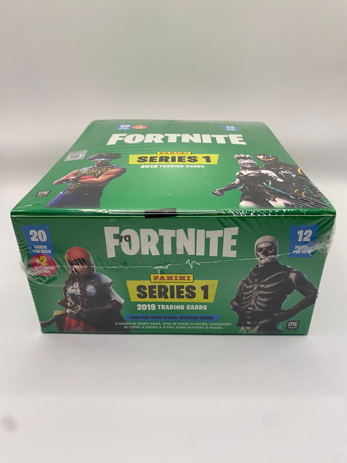 Fortnite Series 1 Fatpack Display Grün (2019) Trading Cards Sammelkarten