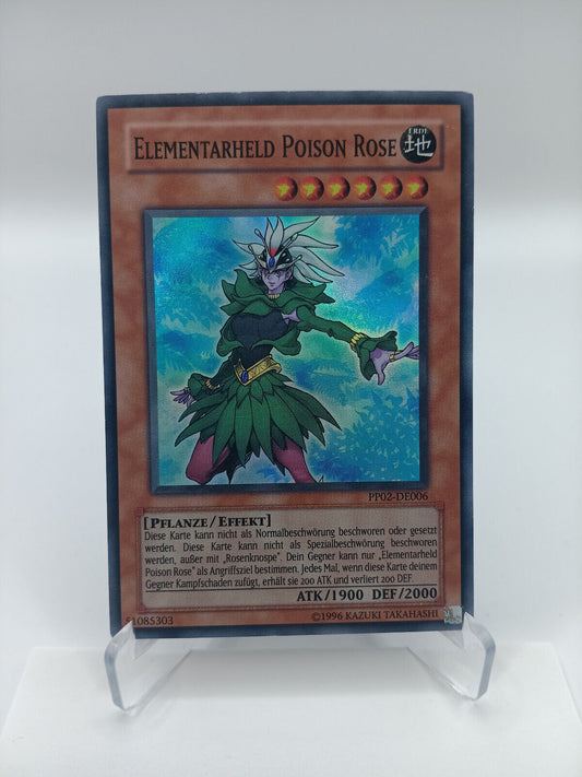 Elementar - Held Poison Rose PP02-DE006 Super Rare