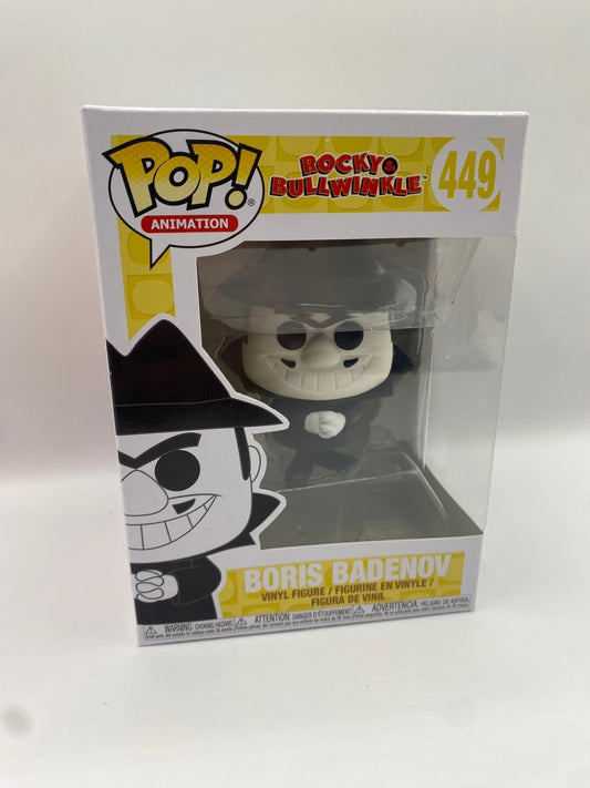 Boris Badenov Rocky & Bullwinkle 449 Funko Pop Figur