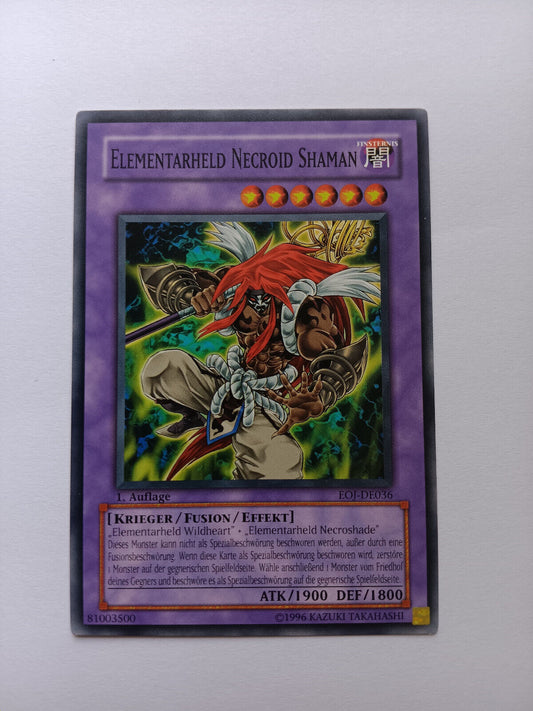 Elementarheld Necroid Shaman EOJ-DE036 1.Auflage