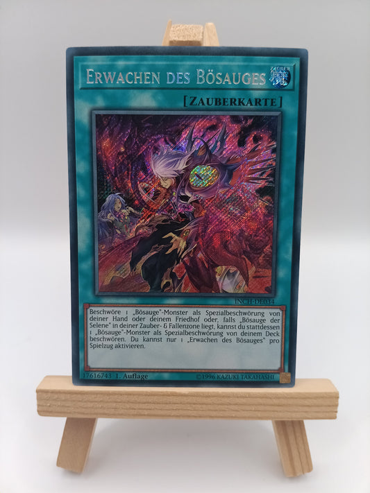 Erwachen des Bösauges INCH-DE034 Secret Rare 1.Auflage