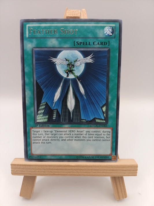 Feather Shot LCGX-EN083 (ENG) Rare 1st Editon