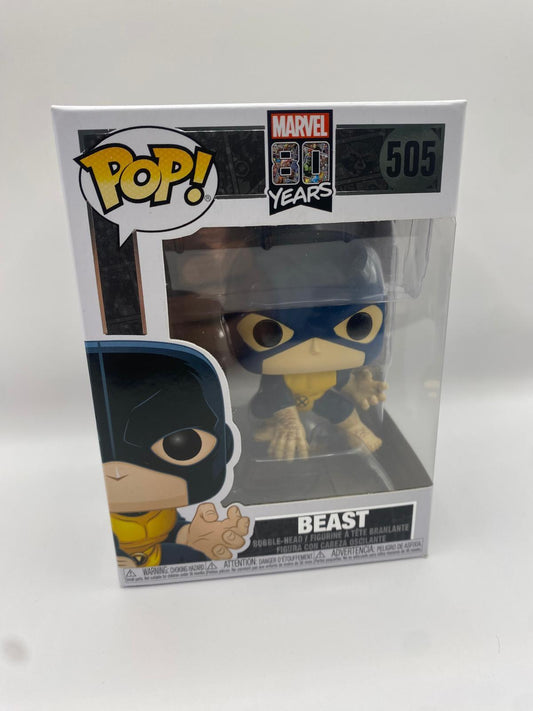 Beast Marvel 80 Years 505 Funko Pop Figur